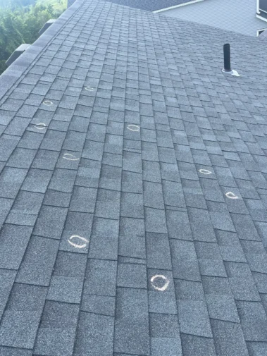 Elk River MN hail damage roof replacement