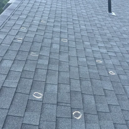 Elk River MN hail damage roof replacement