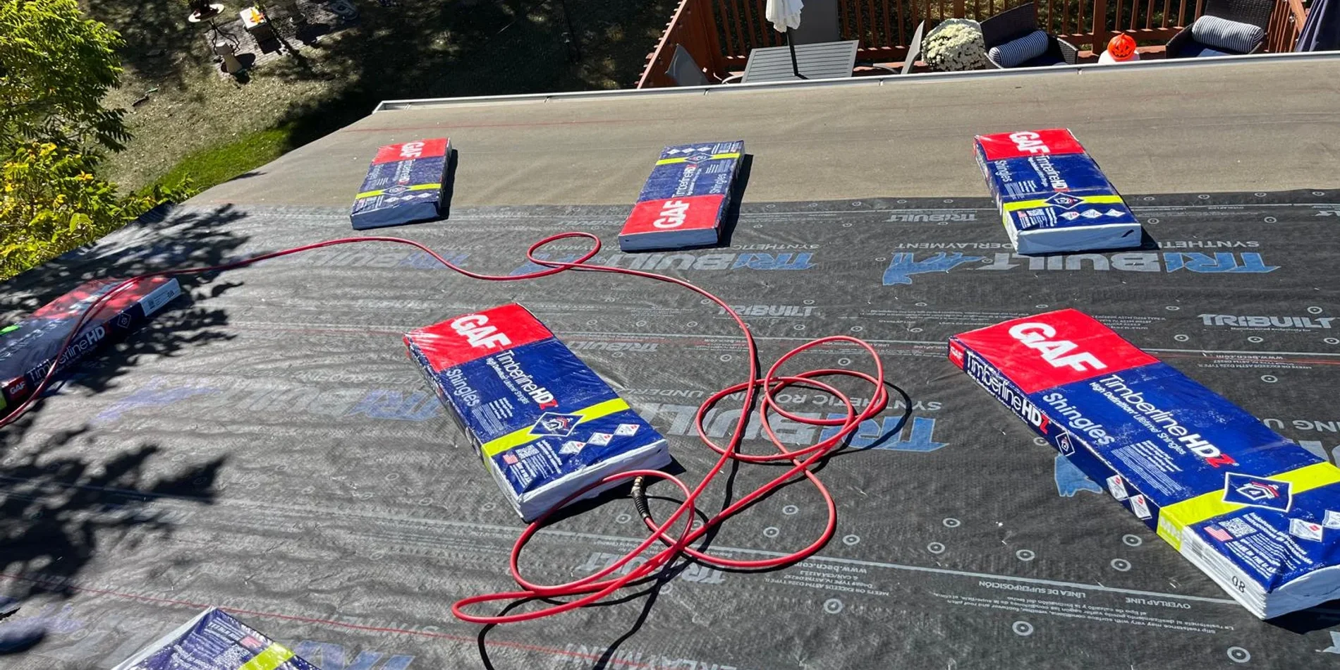 Monticello MN storm damage roof and gutter replacement