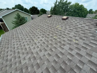 Monticello MN storm damage roof and gutter replacement