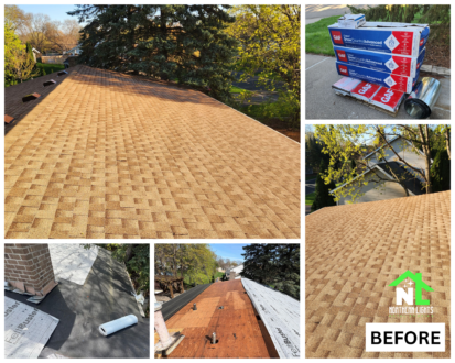 New Brighton MN roof replacement